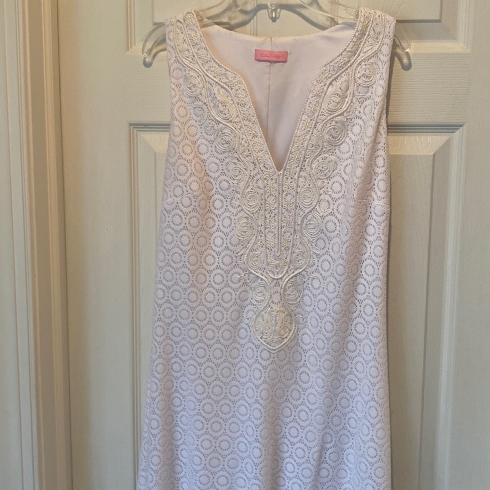 Lilly Pulitzer White Lace Maxi Dress